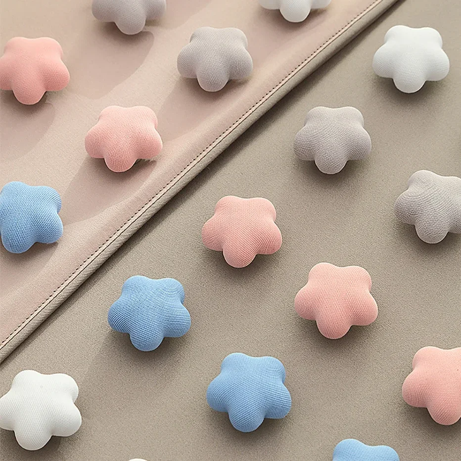 Flower Quilt Holder One Key to Unlock Bed Sheet Duvet Cover Fastener Clips Anti-slip Blanket Buckles Comforter Fixer Pins 6