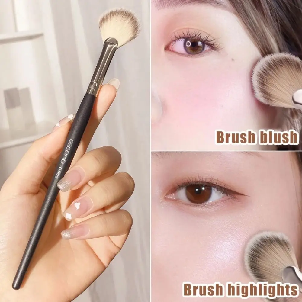 

Professional Soft Makeup Tool V Face Bronzer Contour Partial Loose Powder Brush Makeup Brush Highlighter Brush Blush Brush