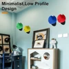 5/10pcs Minimalist Hat Rack Design Strong Hold Cowboy Hat Hanger to Display for Door Closet Hat Racks for Baseball Caps 5