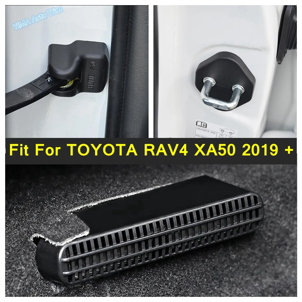 

Fit For TOYOTA RAV4 RAV 4 XA50 2019 - 2022 Door Stop Rust Waterproof / Seat Under Air Condition Vent Net Protector Cover Trim