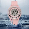 SYNOKE Colorful Children Seven Lights Watches Sport Students Digital Watch For Kids Waterproof Electronic Watch Shock Resist 1