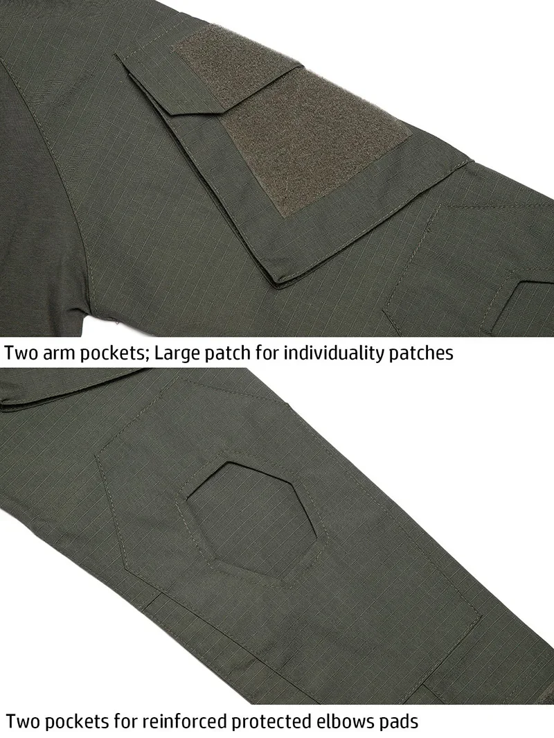 Combat Shirt Stitching Detail