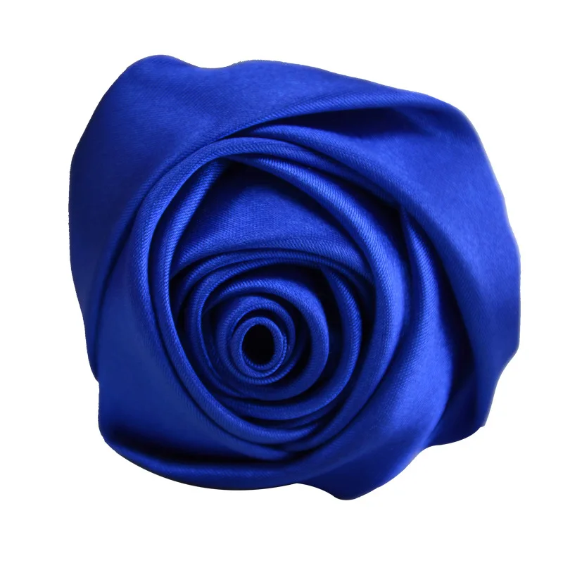 4PCS/lot 5.5cm Satin Fabric Handmade Three-Dimensional Simulation Rose Bud Wholesale DIY Jewelry Shoes And Hat Accessories