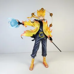 Premium Anime Action Figure - Naruto Sasuke Collectible PVC Toy Statue - Perfect Birthday Gift (Naruto)