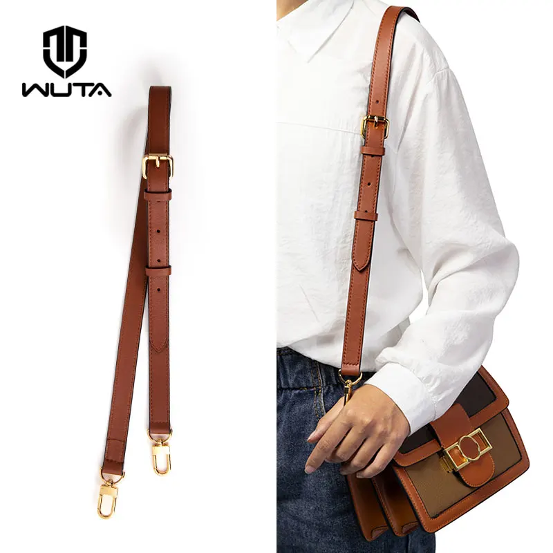 

WUTA 113cm Leather Bag Strap Belt Bag Straps Adjustable for LV DAUPHINE Bags Shoulder Straps Handbags Bag Travel Accessories
