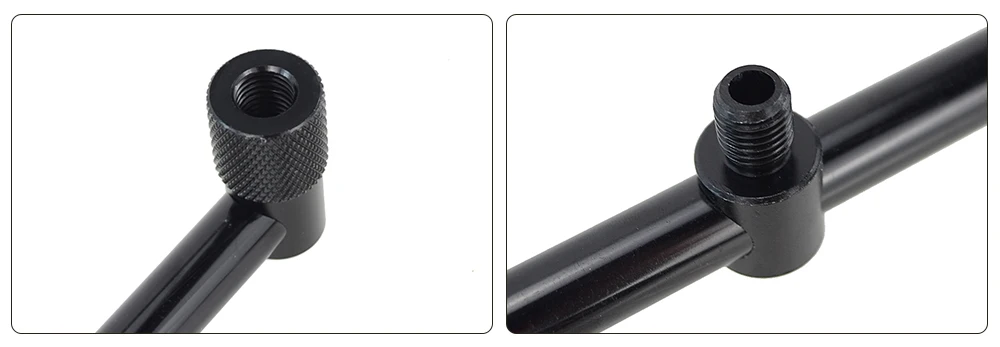 Hirisi Karpfen Angelrute Pod Bank Stick und Buzz Bar Angelrute Rest Kopf Angeln Zubehör – Detail 3