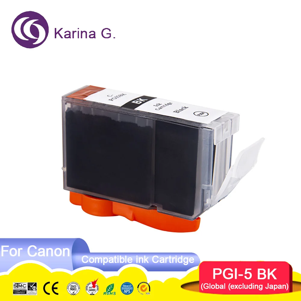 PGI-5 PGI5 CLI-8 CLI8 Compatible 4Color Inkjet Ink Cartridge for IX4000/ IX50O0