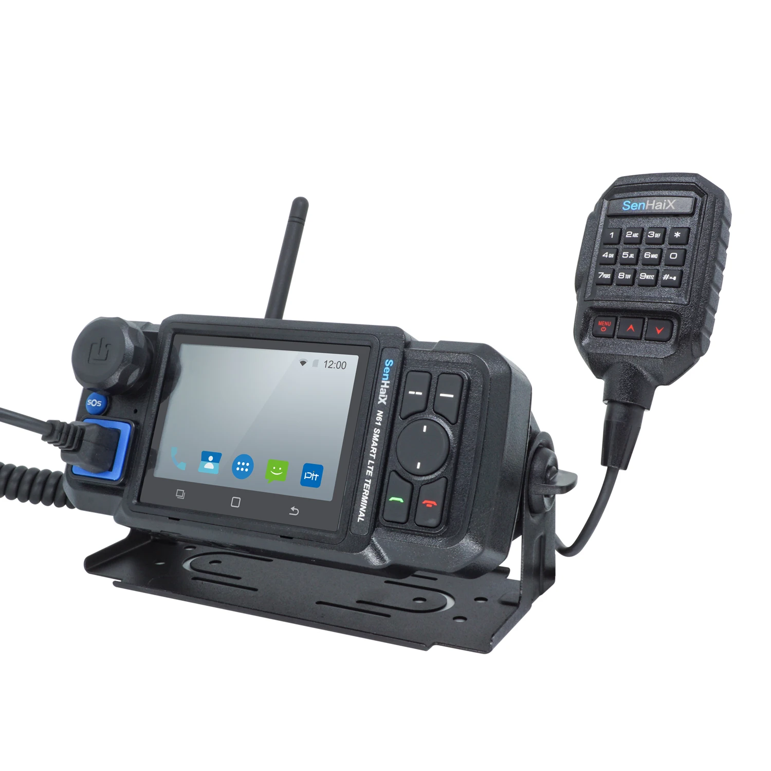 

SenHaix N61 Walkie Talkie 200 KM Touch Screen 4g Mobile Radio Transmitter Wifi GPS Truck 2 Way Radio