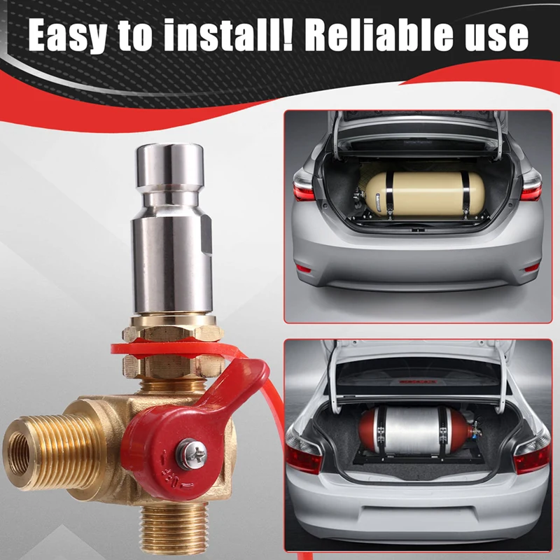 Auto Spare Parts NGV1 Filling Valve Gnc Gas Cylinder Valve Car Cylinder Cng Complete Kits For Cng