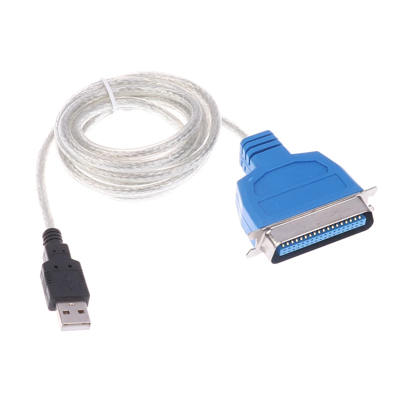 USB 2.0 Type A To Centronics Parallel 36Pin Port Adapter IEEE 1284 CB-CN36 Printer Cable For Computer Laptop PC Lead Print 1