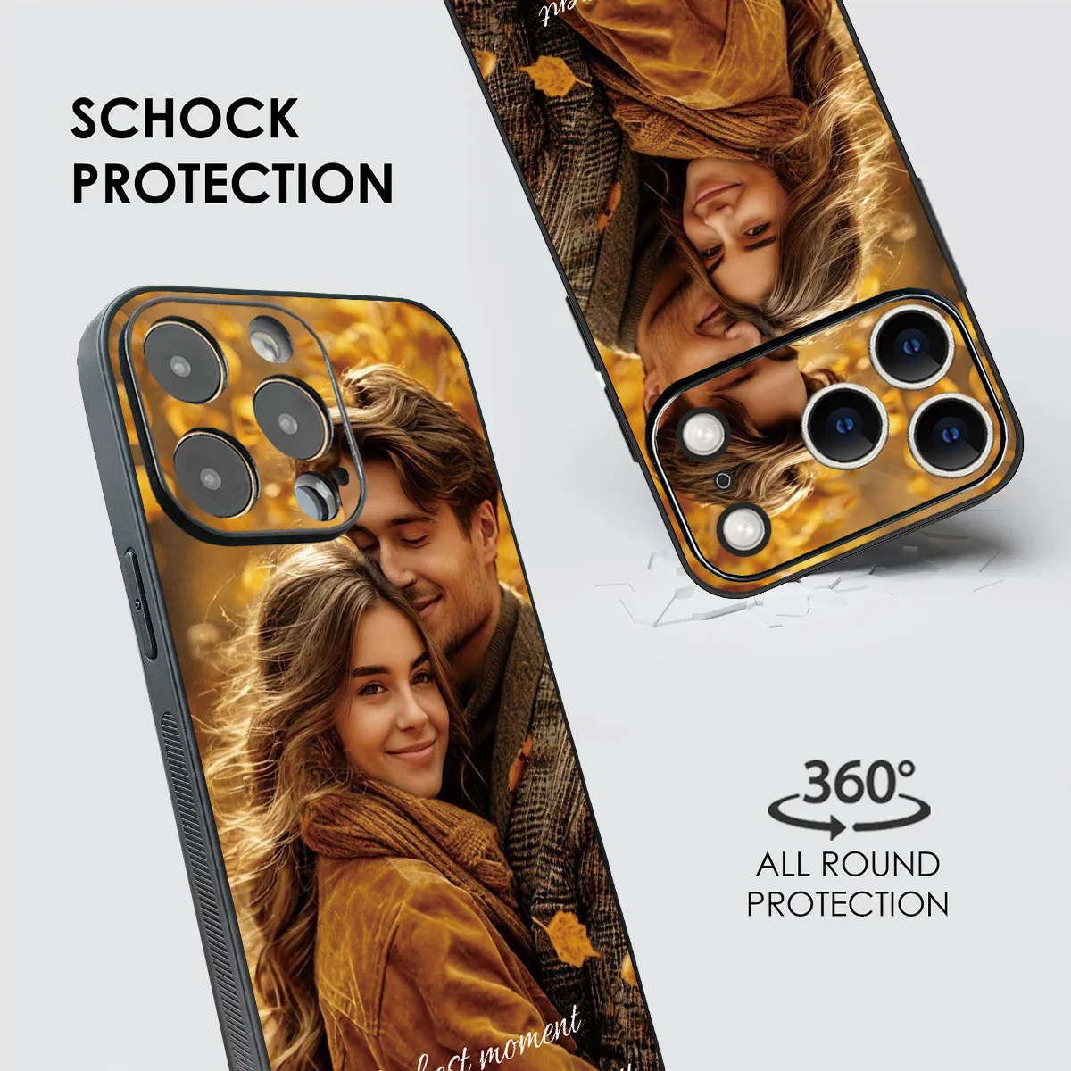 Customizable Silicone Soft Phone Case - Personalize with Your Photo