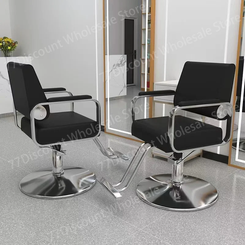 Barber Chair Equipment Makeup Artist Purpose Massage Chairs Full Body Nail Salon Cheap Professional Manicurist Barten Wheels