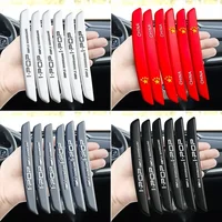 4/6PCS Car Door Bumper Protector Guardrail Cushion Decorative Protector Anti-scratch Bumper Protector Universal Exterior Parts 1