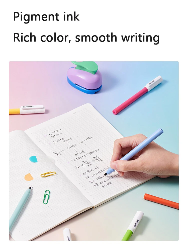Multi-Colors 2000-2025 Year KACO x PANTONE JUMBO Gel Pen Colour of the Year Creative High Capacity Signature Canetas For Noting 5
