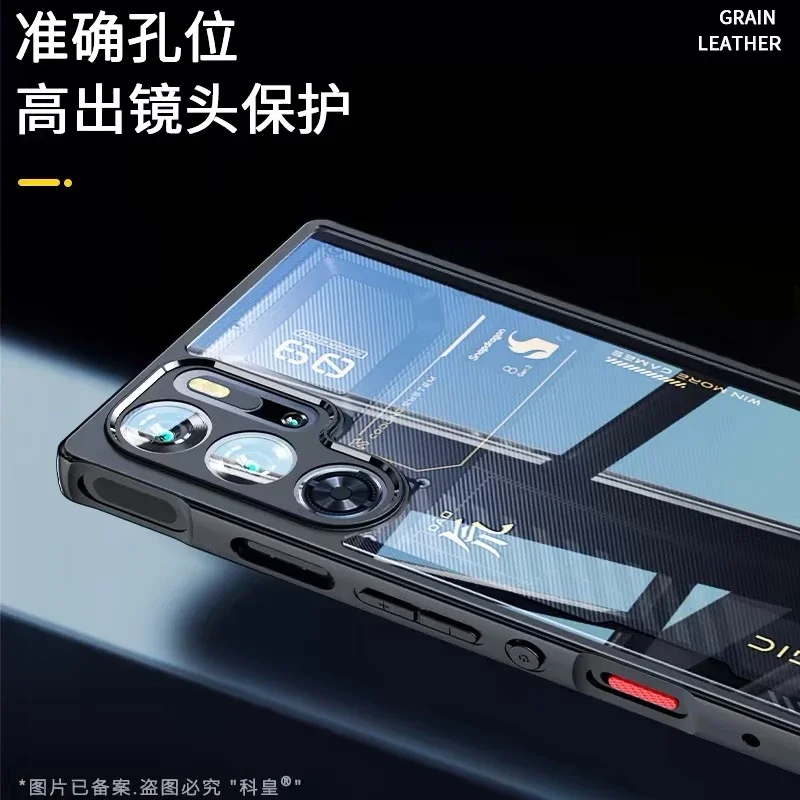 Matte Transparent Shockproof Bumper Phone Case