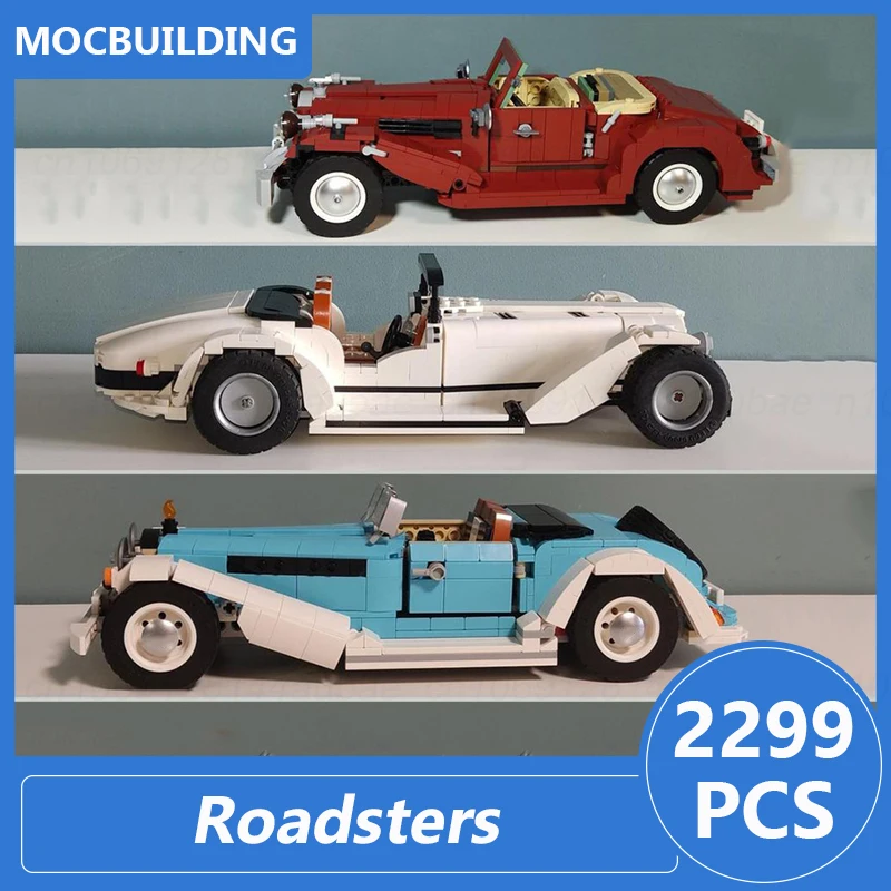

Roadsters Серия Модель Moc строительные блоки Diy Сборные блоки Обучающие креативные транспортные коллекционные игрушки подарки 2299 шт.