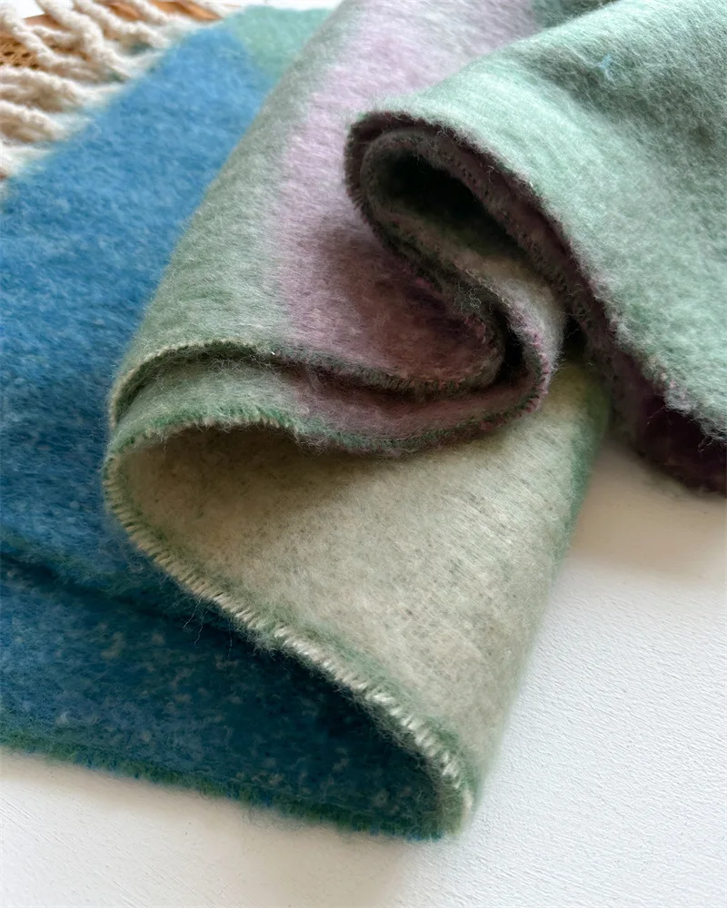 Neue Kaschmir Schal Schal Thicked Warme Decke Lange Quasten Weiche Tücher Neck Wraps Pashmina Schals Damen Luxus Schal – Detail 20