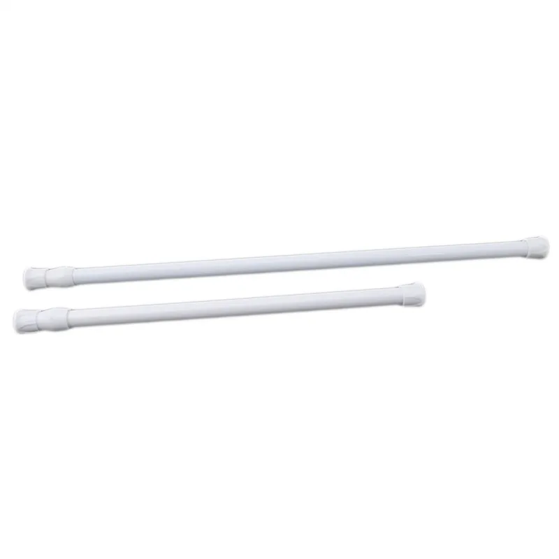 Multi Purpose Household Loaded Hanger Durable Hanging Rods Bathroom Product Extendable Sticks Curtain Telescopic Pole curtain rod