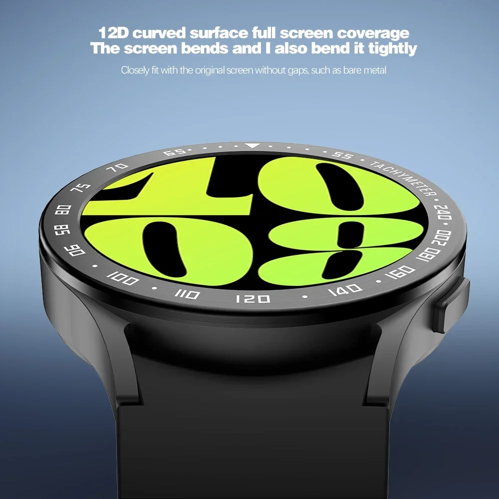 Sleek Metal Bezel Ring for Smartwatch Protection and Style