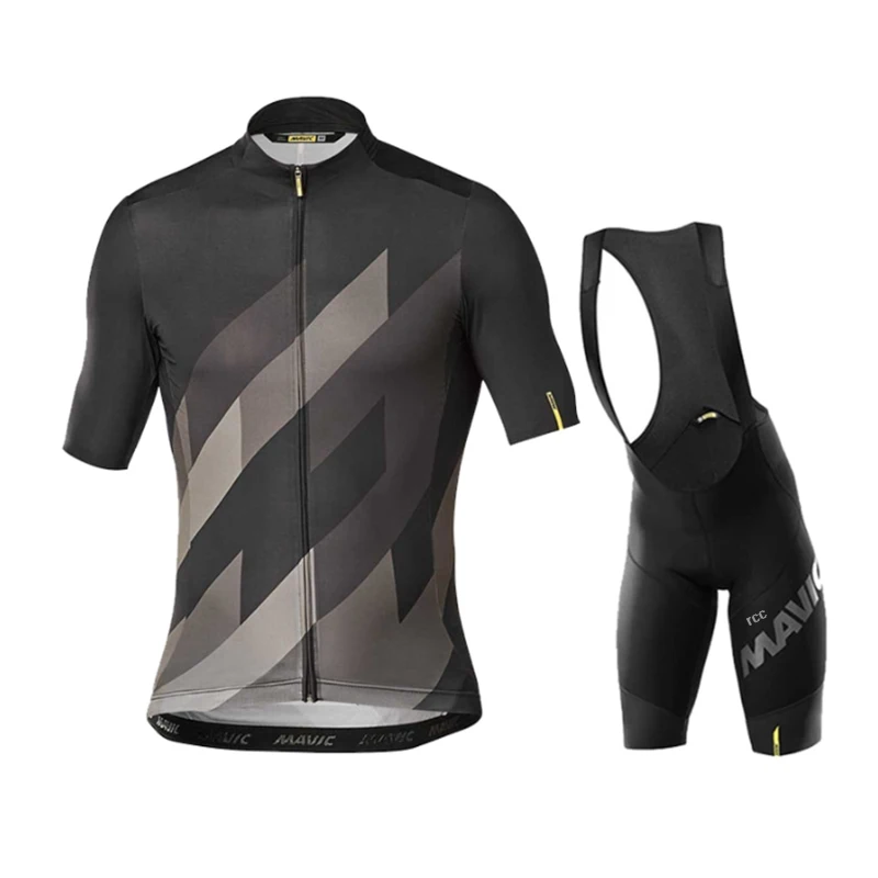 New Cycling Set Bike RCC MAVIC Summer Cycling Jersey Set Road Bicycle Jerseys MTB Bicycle Wear Breathable Clothing