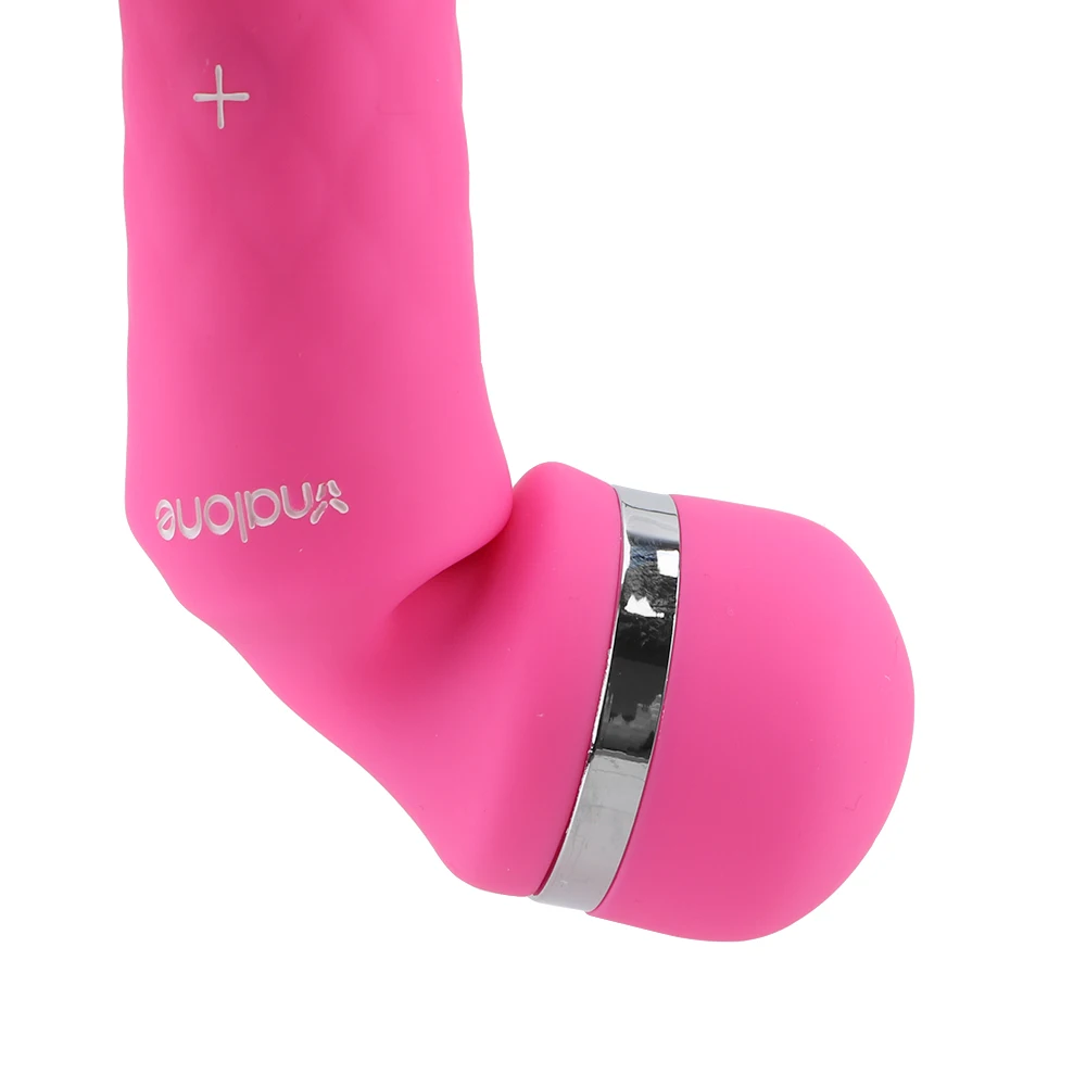 Bacchetta magica da 19 cm con vibratori estensibili per donne Morsetti per capezzoli Stimolatore del clitoride l Plug anale Fema Ana Pug_voghion.com