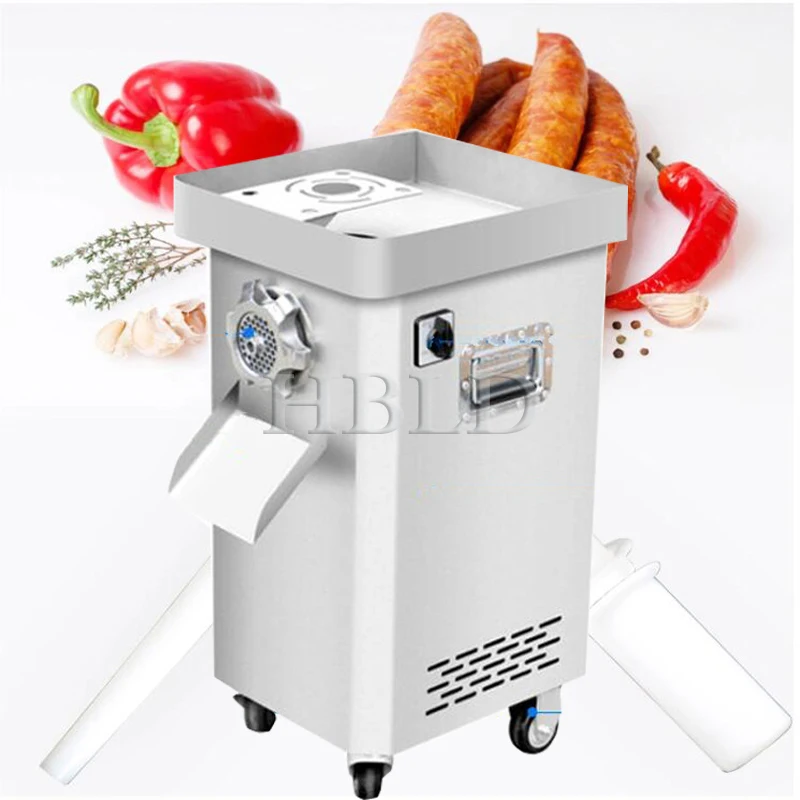 

Commercial Stainless Steel Electric Meat Grinder Vertical Small Sausage Filling Machine