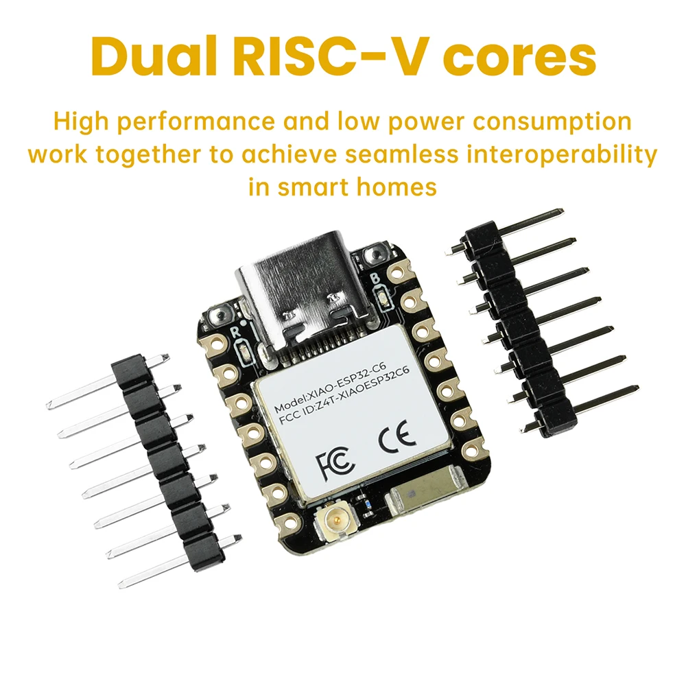 Für Seeed Studio ESP32-C6 WiFi Bluetooth Development Board XIAO Ultra Kleine Größe Dual RISC-V Kerne für Zigbee Smart Home IoT – Detail 7