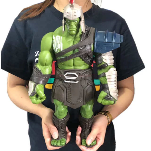 33cm Big Size Avengers Marvel Thor 3 Ragnarok The Twilight Gladiator Hulk  Bjd Action Figure Gk Model Toy Gift Collectible Model - AliExpress