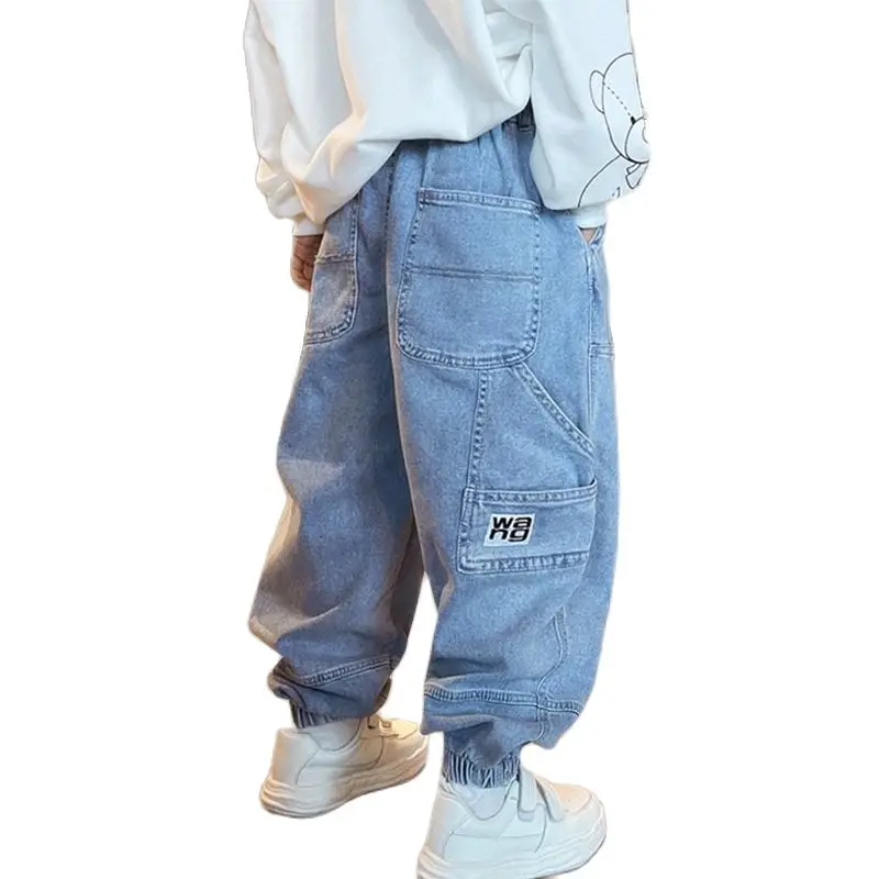 Kinder Denim Jeans Unisex - Weiche Elastische Hose Für Kleinkinder