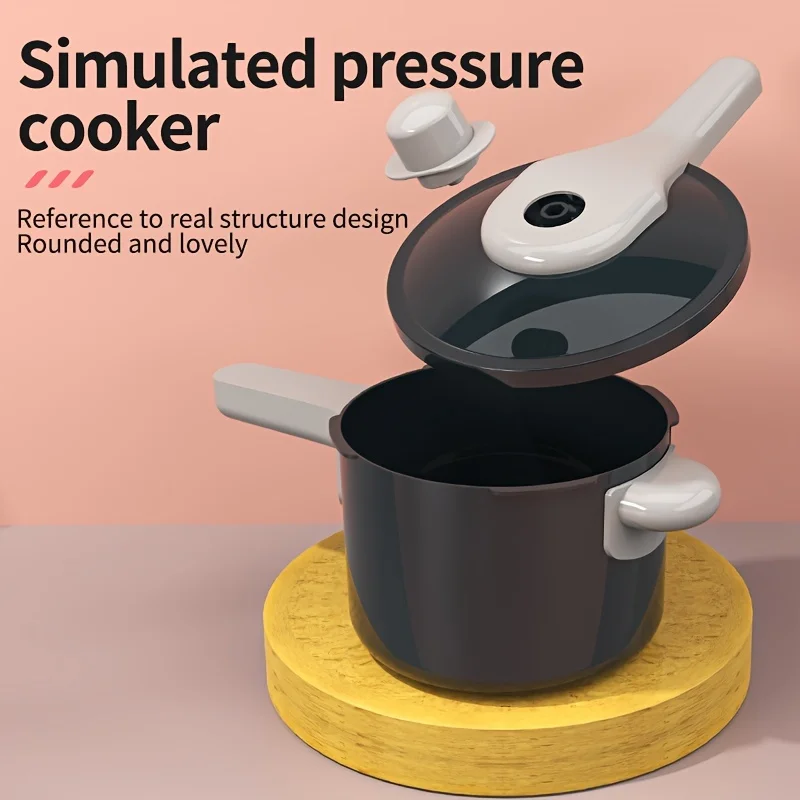 Play House Kitchen Toy Girl Little Chef Role-playing Toy Pot Cutter Simulation Cooking Cooking Set