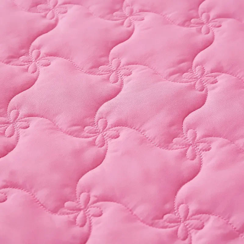 Princess Thicken Padding Bed Skirt Non-slip Flat Bed Skirt Quilted Bedspread Soft Warm King Queen Bed Skirt Without Pillowcase 4
