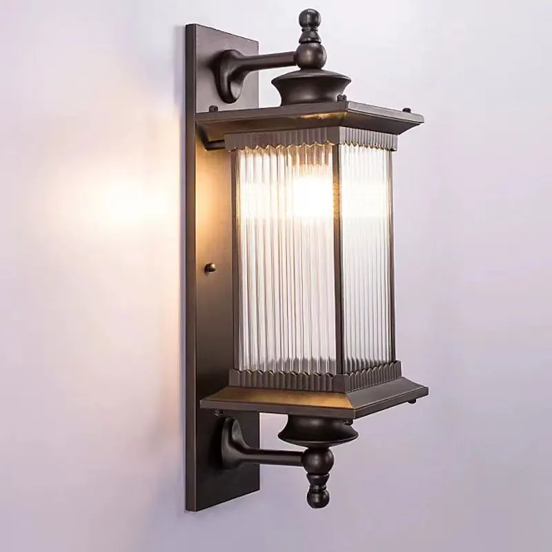 

Retro Outdoor Wall Lamp European Balcony Villa Garden Waterproof Lighting Courtyard Exterior Wall Lamp Corridor Aisle Fixtures