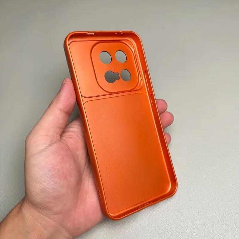 Luxury Matte Leather Protective Back Cover