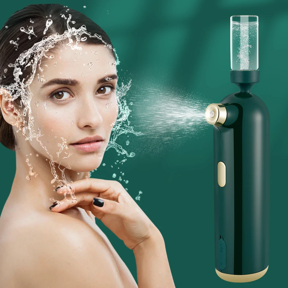 NanoFacialSprayerSteamerSpaWaterMistOxygenInjectionUSFace