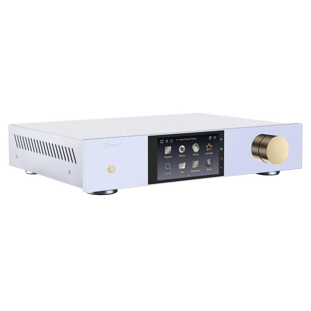 

New Hi-end Network Music Player HDD DMP60 ES9038PRO Chip Digital Audio Player For Home Stereo 8 Channel DAC with APP Control