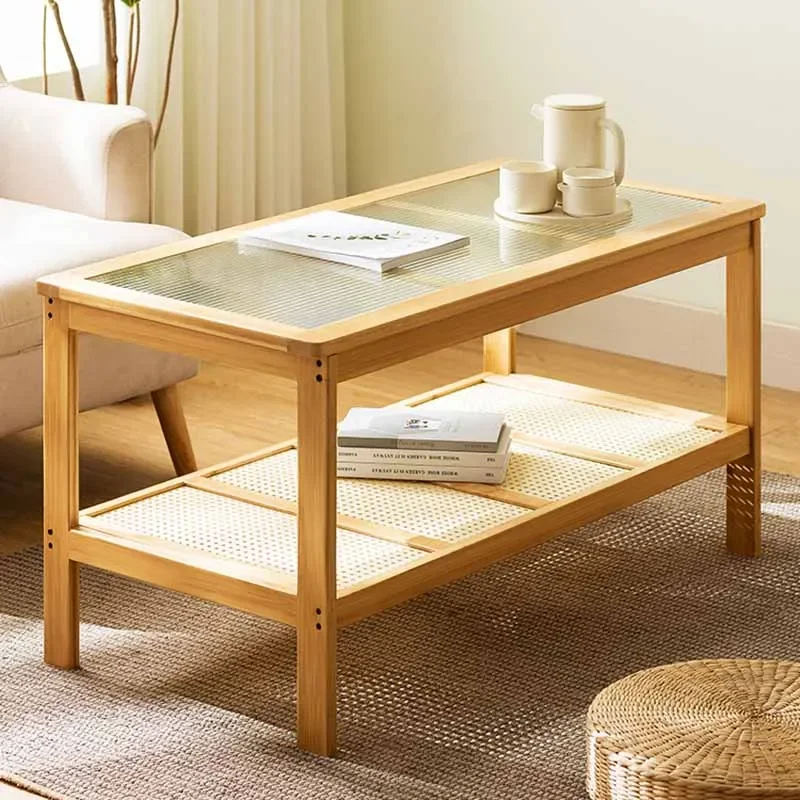 Aesthetic Room Furniture Side Table Wooden Corner Table Simple Modern Coffee Dining Tv Night Service Stolik Kawowy Nordic Middle