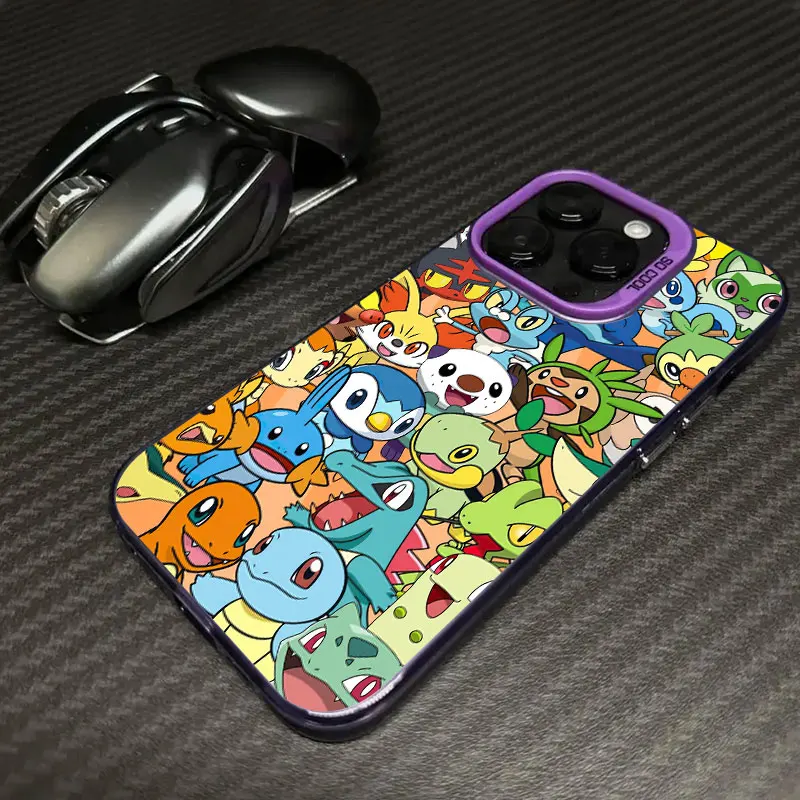 Japanese Anime P-Pokemons Shockproof Phone Case - Stylish Protective Cover