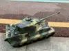 3888A  Remote Control Tank German King Tiger RC Battle War Military Vehicle Truck Car with Metal Steel Wave Box Smoke Shooting 3