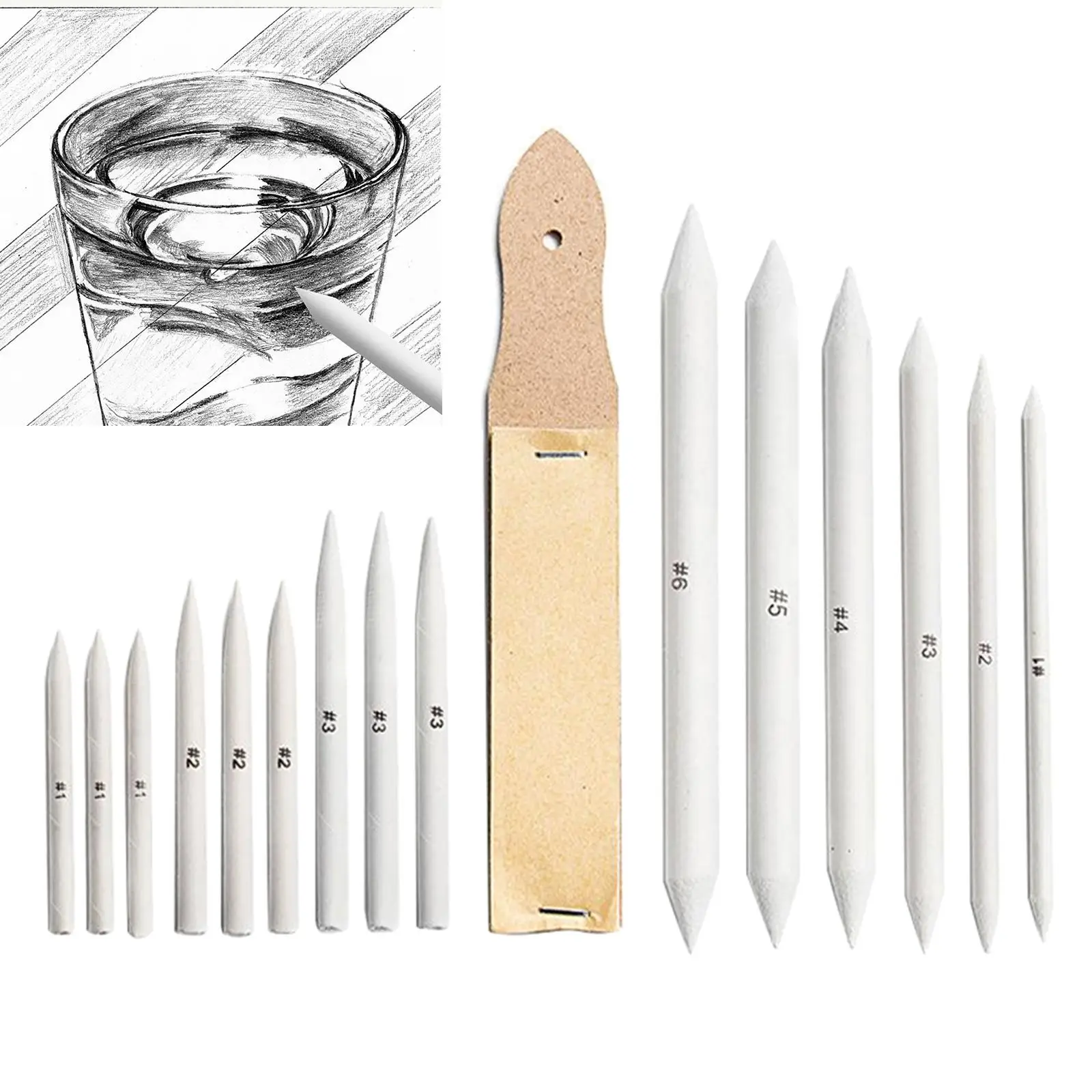 학생 스케치 드로잉을 위한 16개 스케치 도구, 16개 아티스트 블렌딩 도구