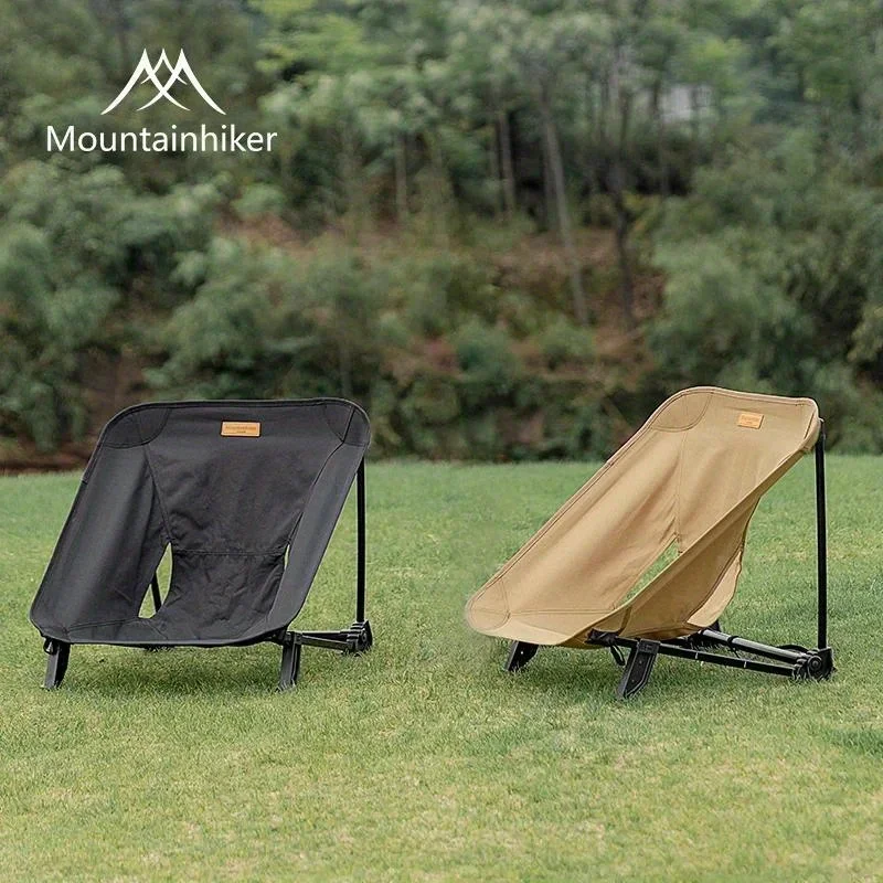 Chaise pliante aluminium ultralégère Mountainhiker - Siège camping plage pêche portable Oxford