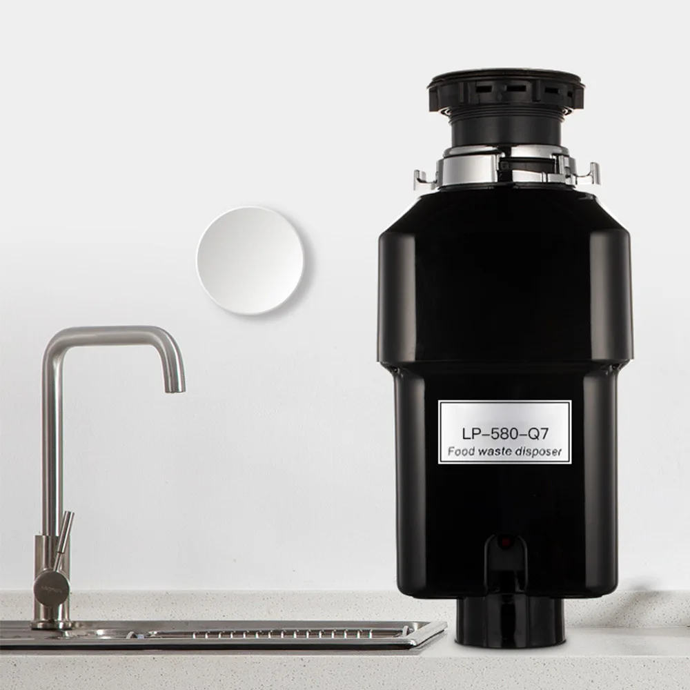 Kitchen Appliances Kitchen Food Waste Disposer Garbage Processor Chopper Stainless Steel Fully Automatic Drain Pipe Sink