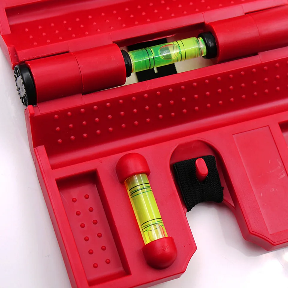 Folding Adjustable Tube Angle Meter Level Fence Post Pipe Magnetic With Strap Horizontal - View #4