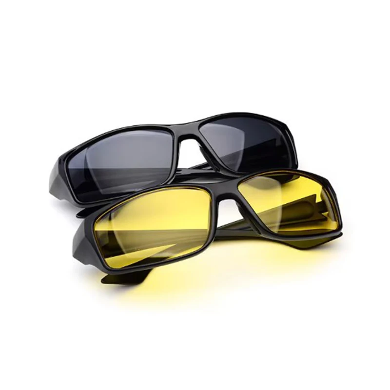 Hot Sale Day Night Car Vision Driver's Eyewear Anti Anti-Glare Night Vision Driver Goggles Night Driving Enhanced Light Glasses