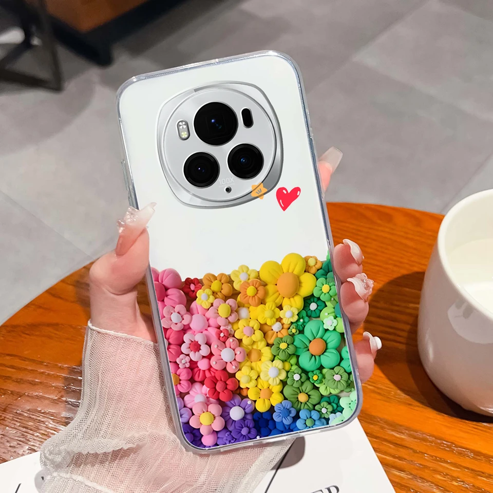 Duck Bow Transparent Silicone Durable Simplicity Bumper Case
