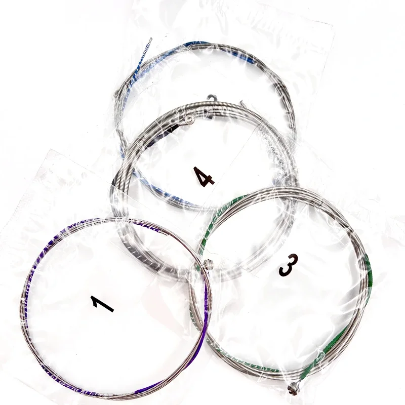 3/4 4/4 cello strings 1 set (A-D-G-C) KING LION V111,Steel wire alloy cello strings.cello Parts Accessories