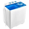 Portable Washing Machine, 2 in 1 Washer and Spinner Combo, 26lbs Capacity, w/Timer Control, Built-in Drain Pump 1