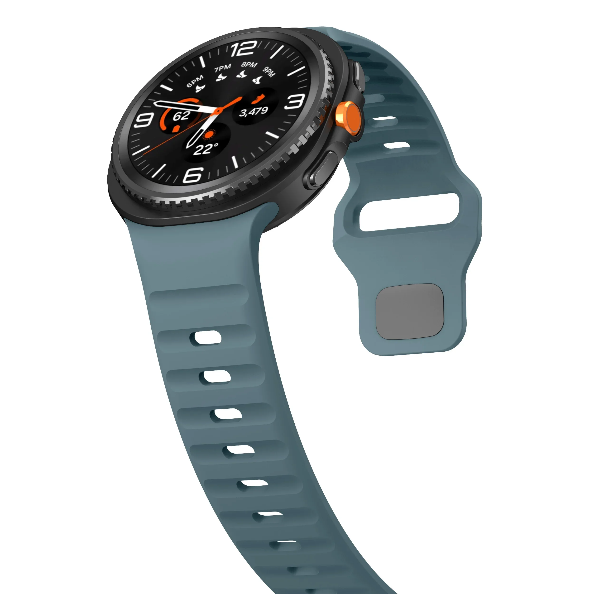 Breathable Sport Strap with Reverse Buckle