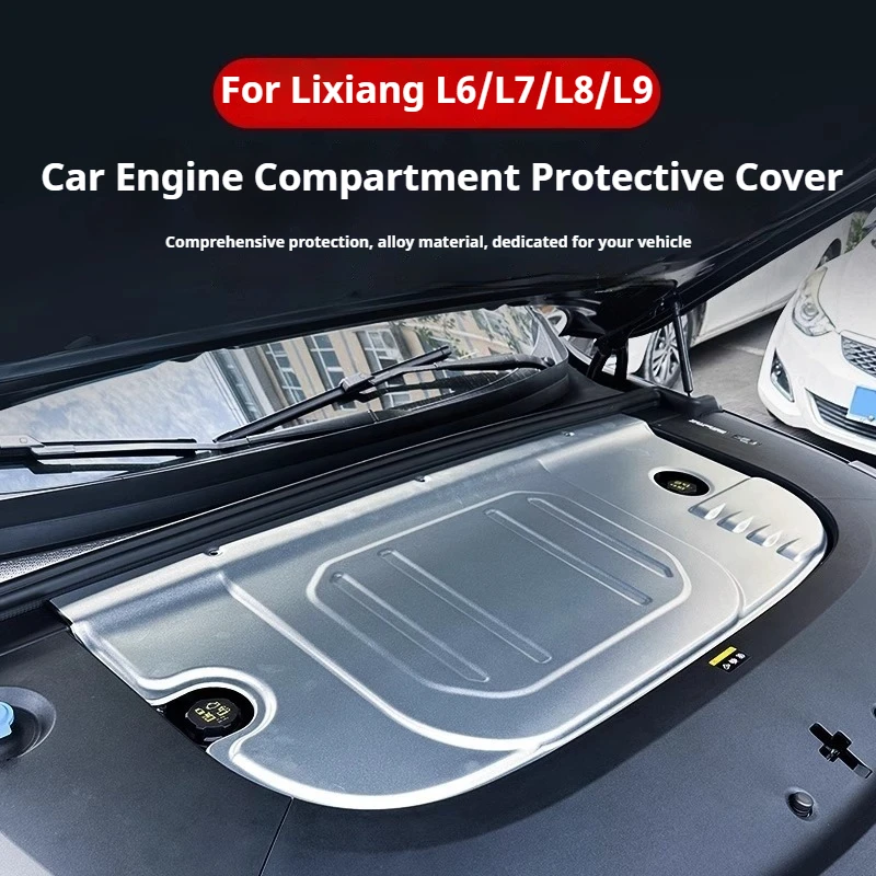 For Li Lixiang L6 L7 L8 L9 Car Engine Aluminum Alloy Cover Plate Front ...