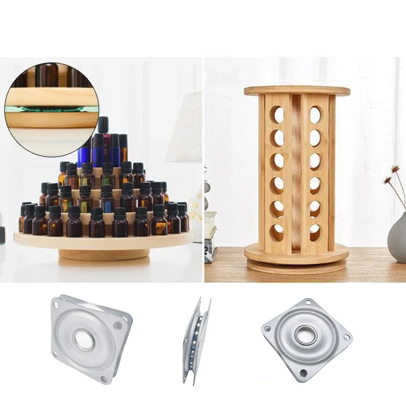Rotating Display Stand 2/3/4/6 Inch Rotating Podium Heavy Duty Bearing Turntable Boat Seat Swivel Plate Base 360 Degree Rotating Display Stand rotating display stand,rotating turntable plate