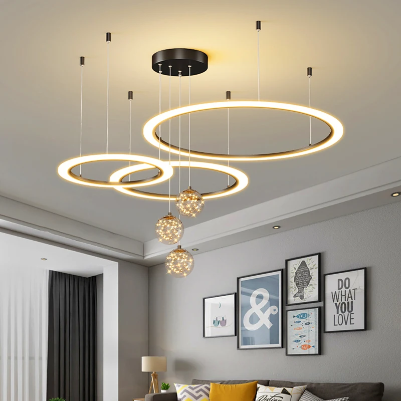 

home decoration salon bedroom decor led lights for room Chandeliers Ceiling dining room indoor Chandelier lighting lampadario